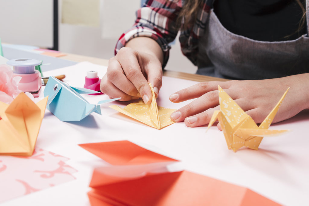 quarantine activities for kids - origami
